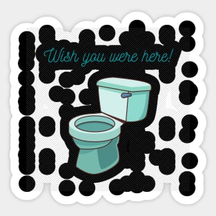 Toilet Humor Sticker